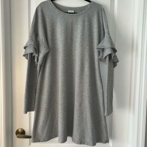 Abound Gray Sweatshirt Dress Size XL
